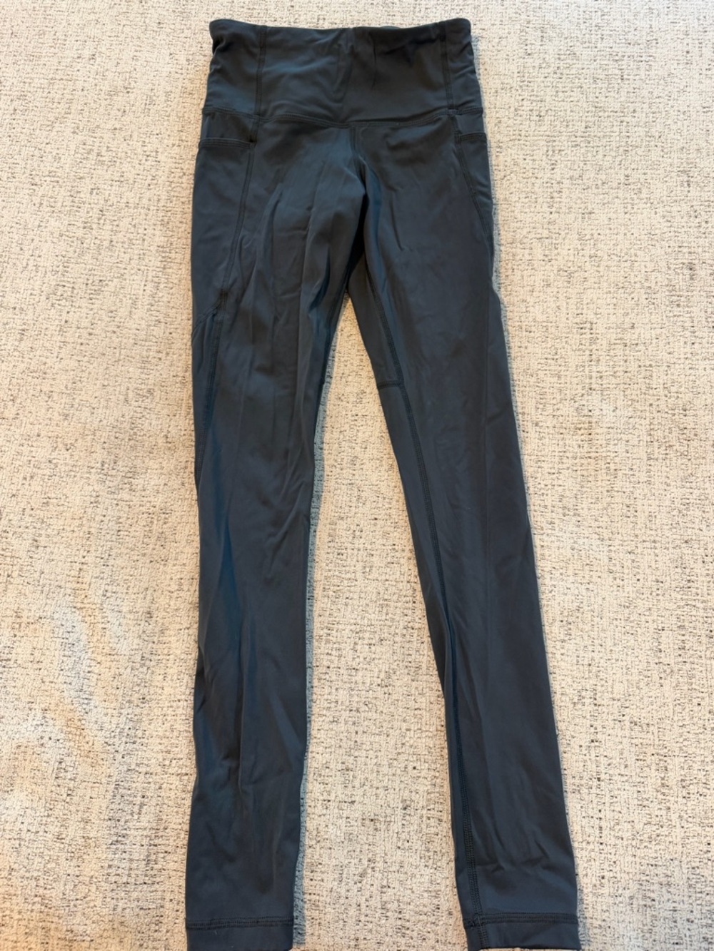 High-Waist Dark Teal Active Leggings